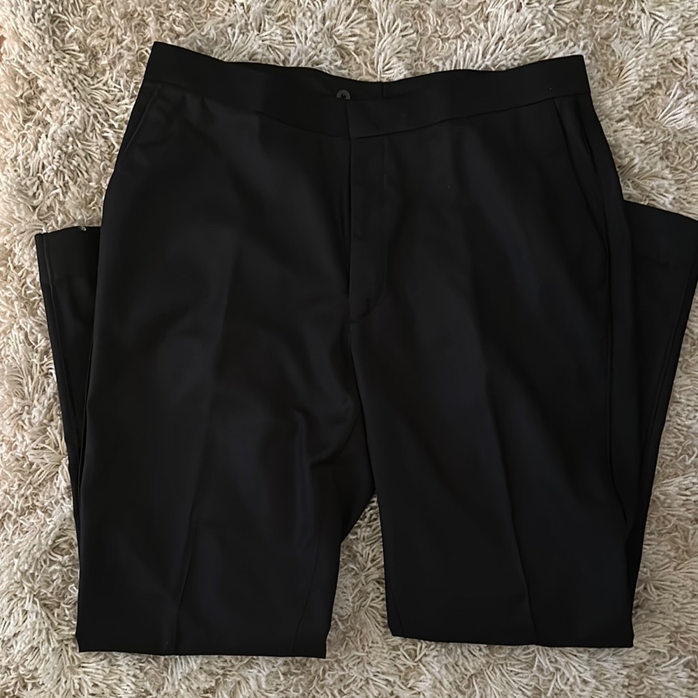 Satin detail Tuxedo Pants